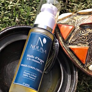 Huile d’argan pure 100 % naturelle – Flacon 60 ml