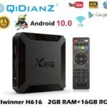 Box Android TV X96Q – 2Go RAM / 16Go ROM – Divertissement sans limite sur votre télé [E1A2]