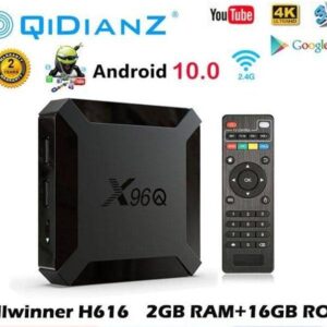 Box Android TV X96Q – 2Go RAM / 16Go ROM – Divertissement sans limite sur votre télé [E1A2]