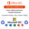 Microsoft 365 Office à vie – Compatible Windows, Mac, iPad et Mobile [L1A2]