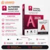 Autodesk AutoCAD 2026 – Multiplateforme (Mac, Windows, iPad) [L1A5]