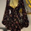 Mini robe noire à manches longues – Élégance intemporelle [M5B4]