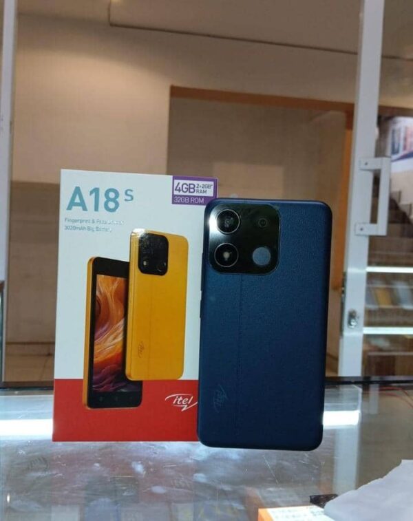Itel A18s – Compact, fluide et pratique (4GB RAM + 32GB ROM) [E1A25]