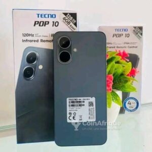 Tecno Pop 10 – Puissance et style avec 128 Go de stockage [E1A37]