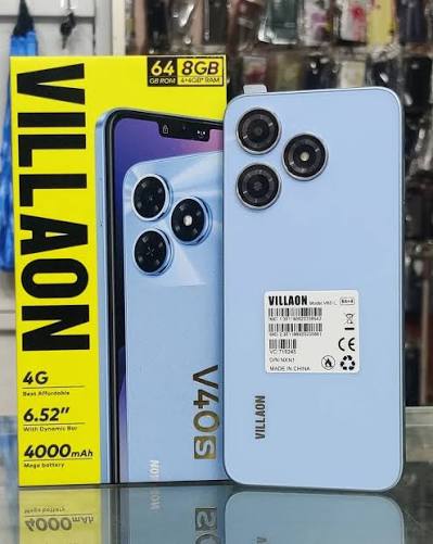 Villon V40S – 8GB RAM + 64GB ROM | Puissant, fluide et élégant [E1A21]