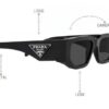 Prada PR 10ZS – Lunettes de Soleil Modernes au Style Iconique [M8A3]