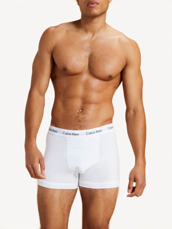 Calvin Klein – Lot de 3 Boxers Classic Fit en Coton Stretch [M10A4]