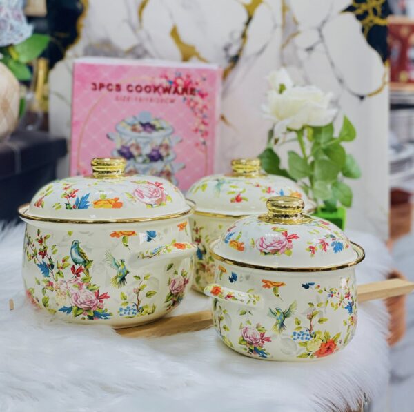 Casseroles 3 Pièces – Performance, Durabilité et Élégance en Cuisine [E8A6]