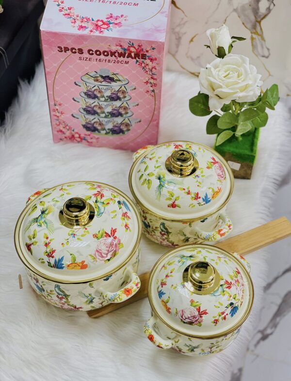 Casseroles 3 Pièces – Performance, Durabilité et Élégance en Cuisine [E8A6]