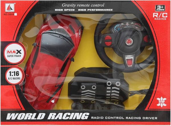 Voiture de Course Télécommandée – Grand Modèle avec Roues Performantes & Pédales [E11A4]