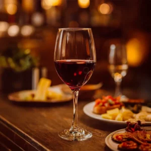 Verres à Vin Delisoga “Red Cherry” – Élégance et Raffinement en Set de 6pcs [E8B2]