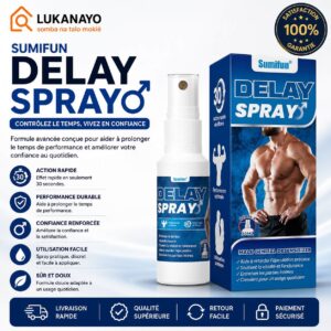 Spray Retardant pour Homme Produit américain – Performance et Contrôle  [H2A1]