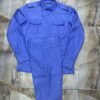 Ensemble Uniforme Homme Bleu à Rayures – Élégance & Autorité [M18A7]