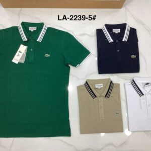 Polos Lacoste Regular Fit – Élégance sportive aux finitions contrastées [M15A1]