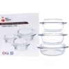 Set de Bols en Verre Borosilicate Red Cherry – Élégance, Résistance et Polyvalence [E8A5]