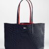 Sac cabas réversible Lacoste Anna – Bleu marine & rouge [M19A1]
