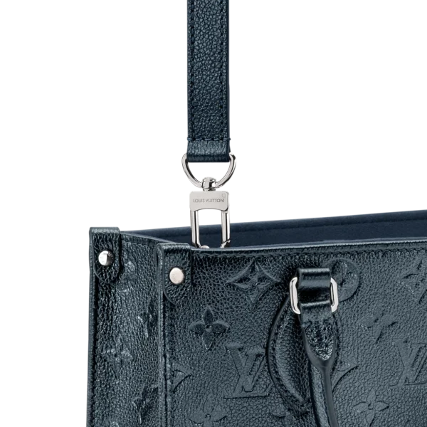 Sac OnTheGo PM Louis Vuitton – Élégance moderne en cuir Monogram Empreinte [M12A3]
