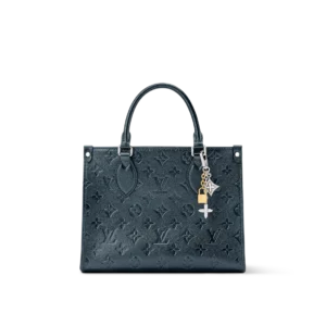 Sac OnTheGo PM Louis Vuitton – Élégance moderne en cuir Monogram Empreinte [M12A3]