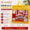 Parure de Lit “AAA Rose” – Élégance Florale pour un Confort Absolu [M10A3]