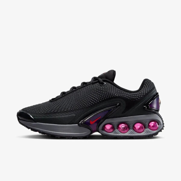Nike Air Max DN – Black Anthracite / Crimson | Performance et style futuriste [M11A4]