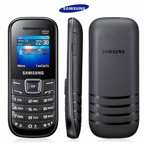 Samsung Keystone 2 (GT-E1207Y/GT-E1205Y) – Téléphone Mobile Dual SIM Noir [E15A2]