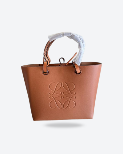 Sac Cabas Loewe Anagram Petit Modèle en Cuir de Veau Tan [M19A9]