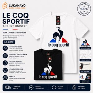 T-shirt Le Coq Sportif Essentiels N°1 – Style Sport Chic Intemporel [M21B4]