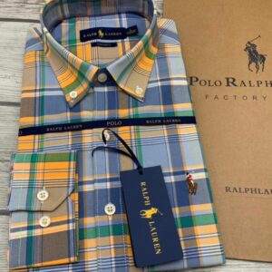 Chemise Polo Ralph Lauren Homme – Oxford à Carreaux Classiques (Classic Fit) [M21B2]