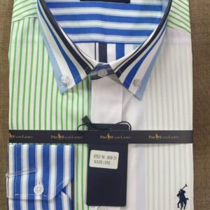 Chemise Polo Ralph Lauren Homme – Rayures Élégantes & Style Intemporel [M21B3]