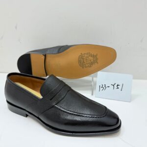 Mocassins Barker Romeo – Cuir de Cerf Noir [M13C5]