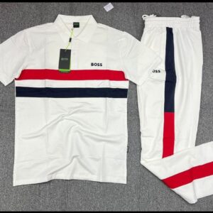 Ensemble BOSS Active – Polo Slim-Fit & Pantalon de Jogging assorti [M21C1]