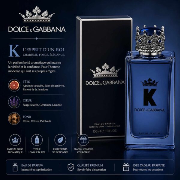 Dolce & Gabbana – K by Dolce & Gabbana (Eau de Parfum) – 100ml [M8A6]