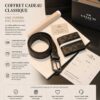 Ensemble COACH – Portefeuille & Ceinture en Cuir [M8A4]