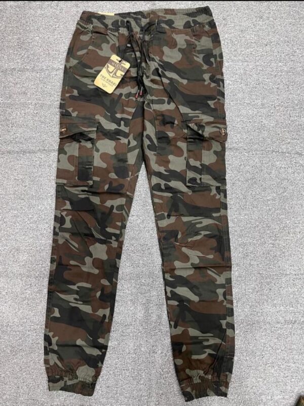 Pantalon Jogger Cargo "The Chaki" – Style Camouflage & Confort Tactique [M21C4]