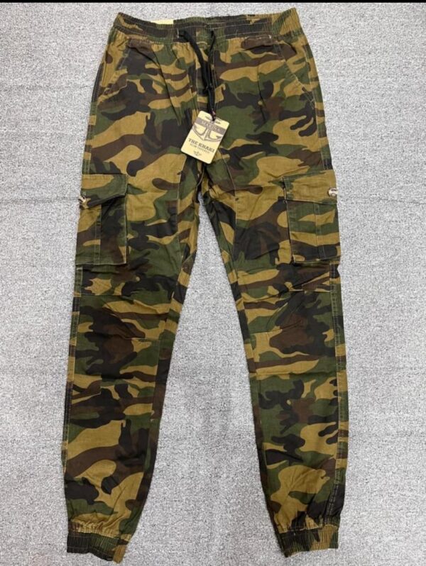 Jogger Cargo "THE KHAKI" – Motif Camouflage & Coupe Urbaine [M21C6]