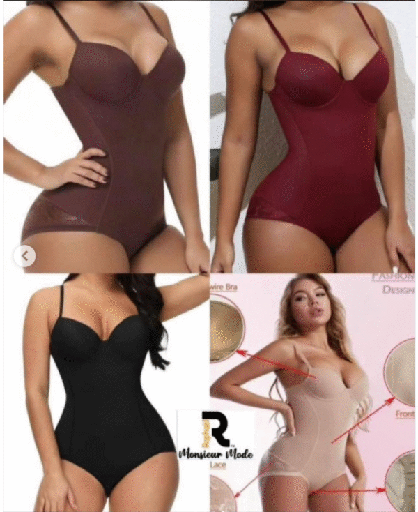 Body Sculptant "Second Skin" – Seamless Push-up & Galbe Total [M22B6]