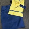 Ensemble "Heritage Prep" – Chemise Oxford Jaune & Chino Bleu [M21F4]