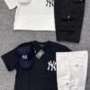 Ensemble "Heritage" New Era – New York Yankees (T-shirt & Shorts) [M21E6]