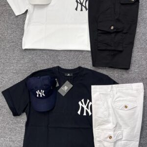 Ensemble "Heritage" New Era – New York Yankees (T-shirt & Shorts) [M21C6]