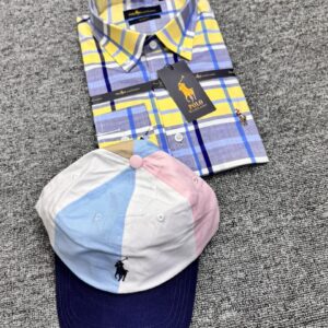 Le Duo Signature Polo Ralph Lauren – Chemise Oxford & Casquette Cotton Chino [M21C2]