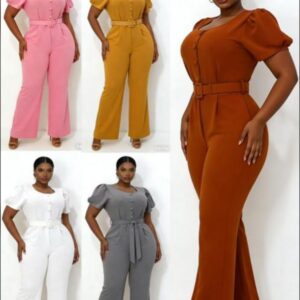 Combinaison Pantalon "Urban Chic" – Élégance Tout-en-Un [M22B7]