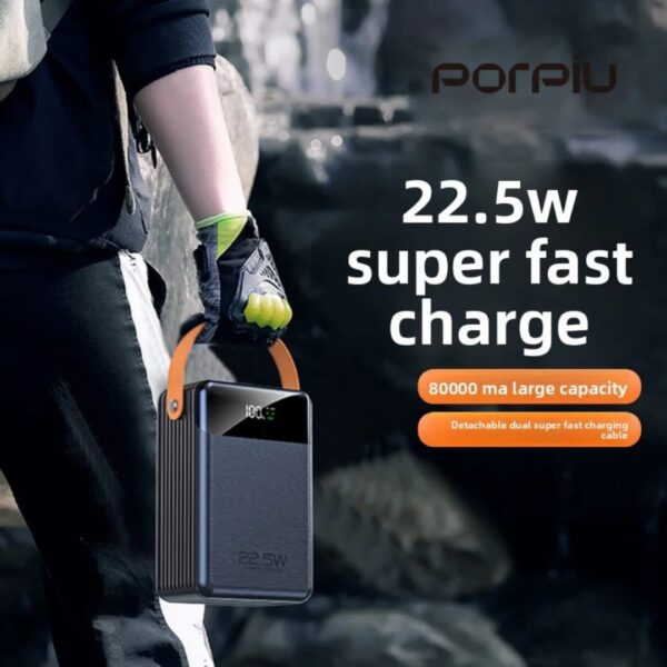 Power Bank "Titan 80K" – Station de Charge 80 000 mAh [E1A40]