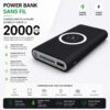Power Bank "Aura Max" – Qi Wireless 20 000 mAh [E1A42]