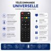 Télécommande universelle Android TV – Simple, rapide et compatible [E1A7]