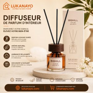 Bighill Nature – Reed Diffuser | Eyfel Perfume [H6A1]