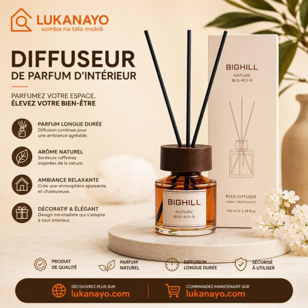 Bighill Nature – Reed Diffuser | Eyfel Perfume [H6A1]