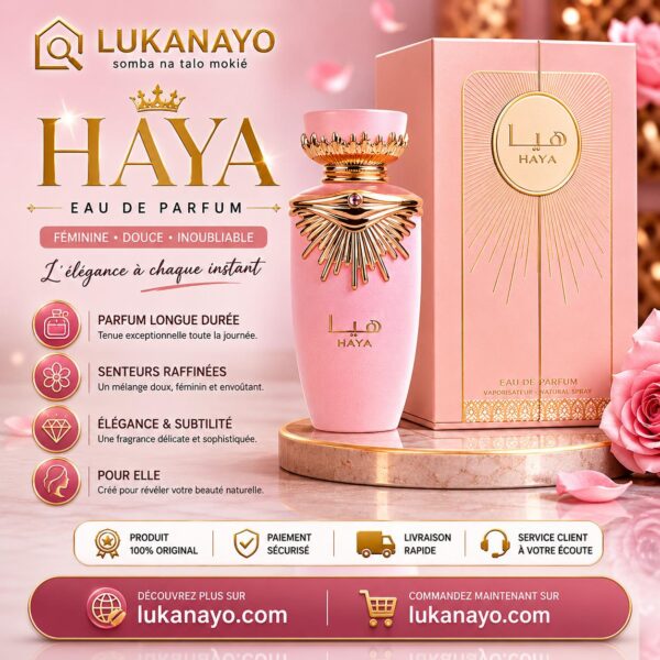 Haya Eau de Parfum – Lattafa (100 ml) [H6A6]