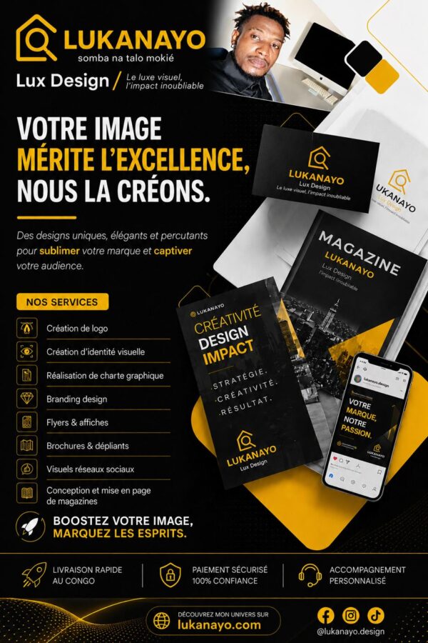 Pack Studio Graphique – Identité Visuelle & Supports de Communication [L6A1]