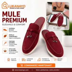Loro Piana Summer Walk – Suede Bordeaux (Burgundy) [M22D3]