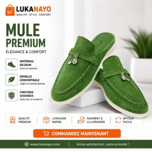 Loro Piana Babouche Charms Walk – Suede Vert Émeraude [M22D2]